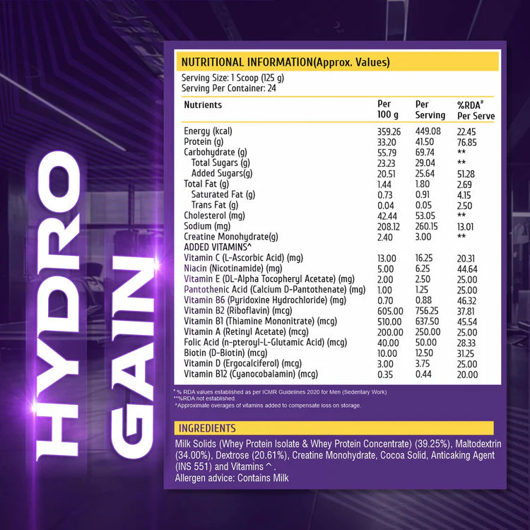 HEALTHFARM HYDRO GAIN