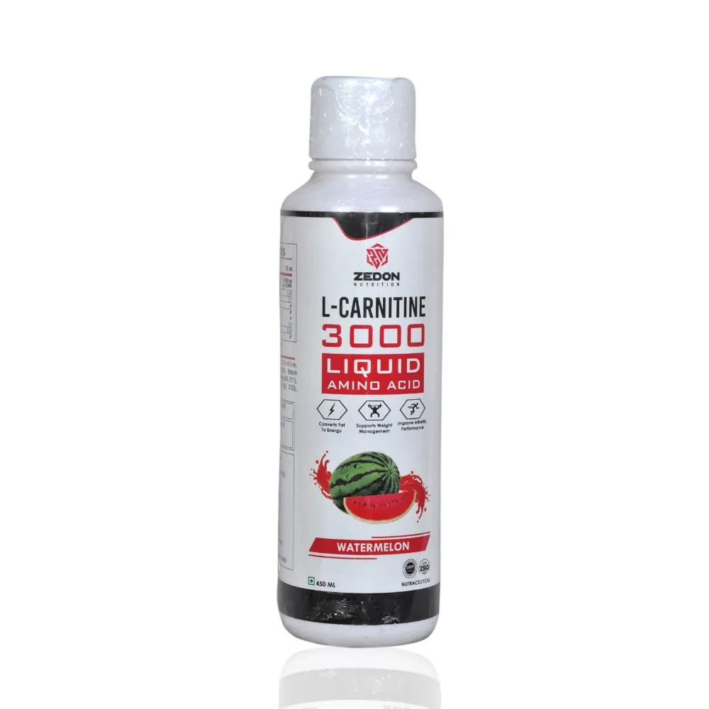 ZEDON NUTRITION L-CARNITINE 3000 LIQUID EAA  SUPPLEMENT SQUAD MUMBAI