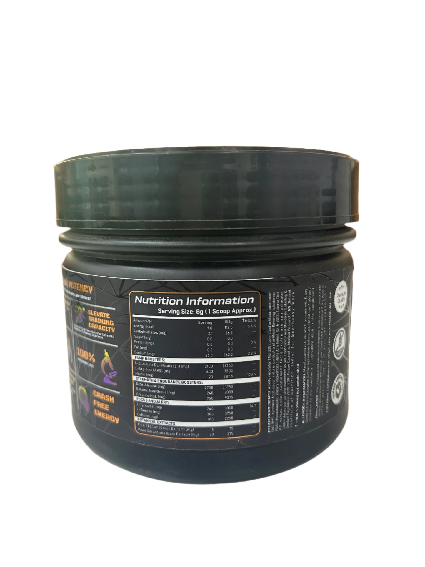 GROWLABZ BADMAN PRE WORKOUT