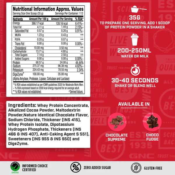 GNC PRO PERFORMANCE 100% WHEY PROTEIN