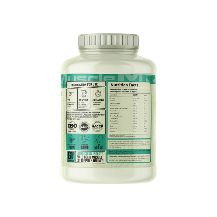 Muscle Reign - Peak Ripped Isolate (2.15KG)