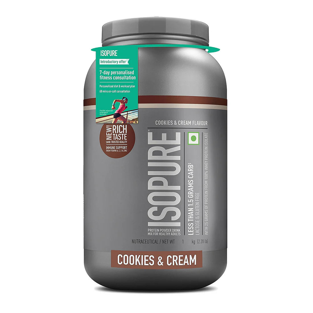 ISOPURE LOW CARB WHEY PROTEIN ISOLATE POWDER