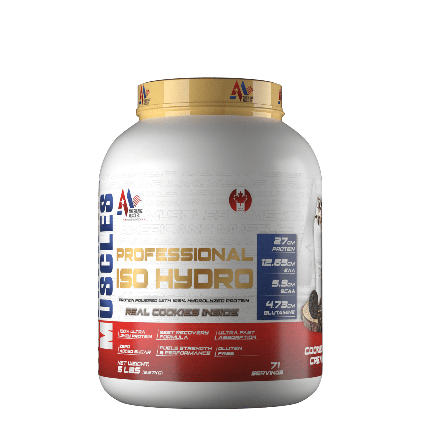 AMERICANZ MUSCLE PROFESSIONAL ISO HYDRO PROTEIN