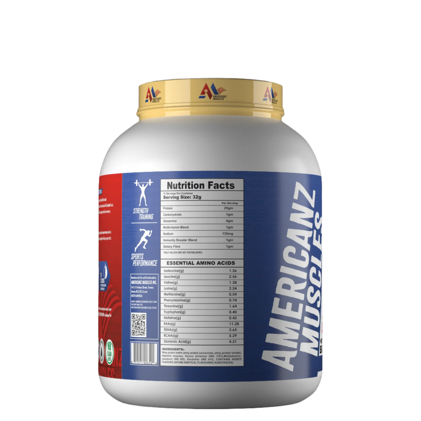 AMERICANZ MUSCLE PROFESSIONAL PROTEIN
