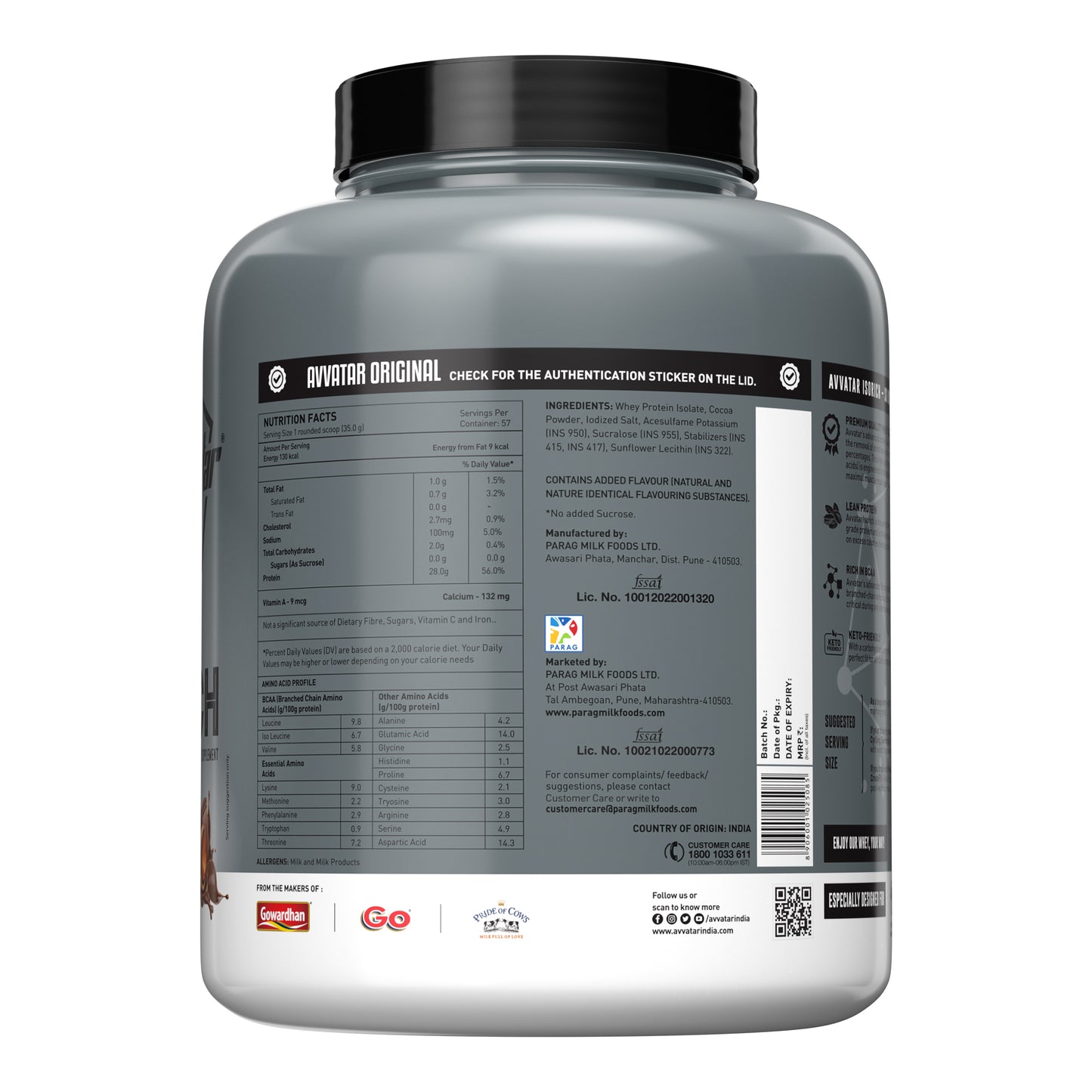 AVVATAR ISORICH PROTEIN