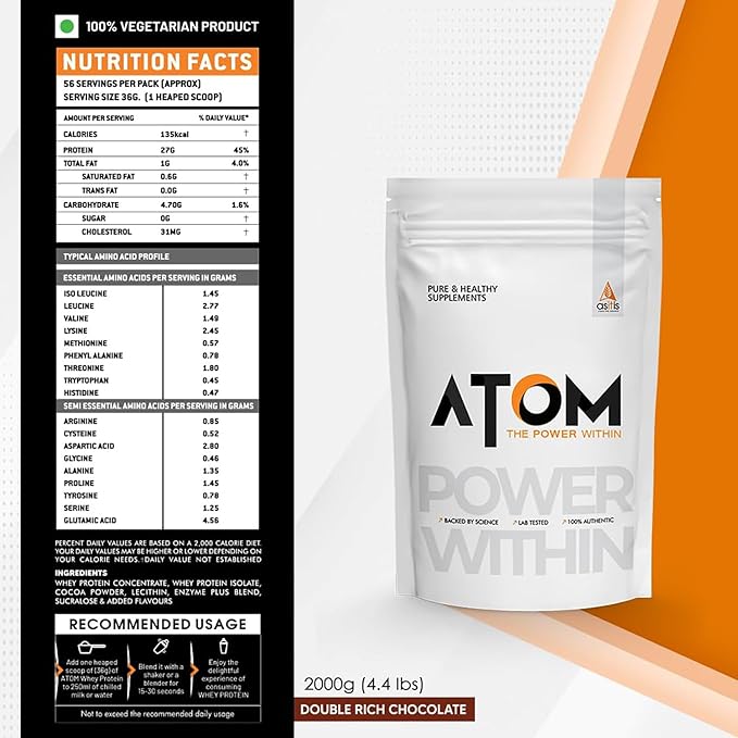 AS-IT-IS NUTRITION ATOM WHEY