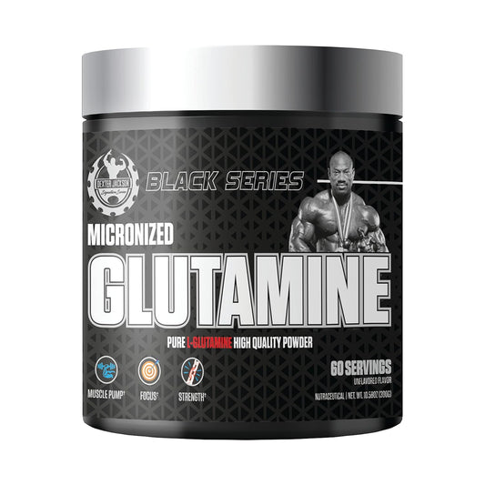 DEXTER JACKSON BLACK SERIES MICRONIZED GLUTAMINE | 60 SERVINGS