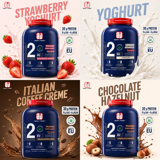 Apex Vitals Whey 2 Pure Whey Protein Isolate & Hydrolyzed