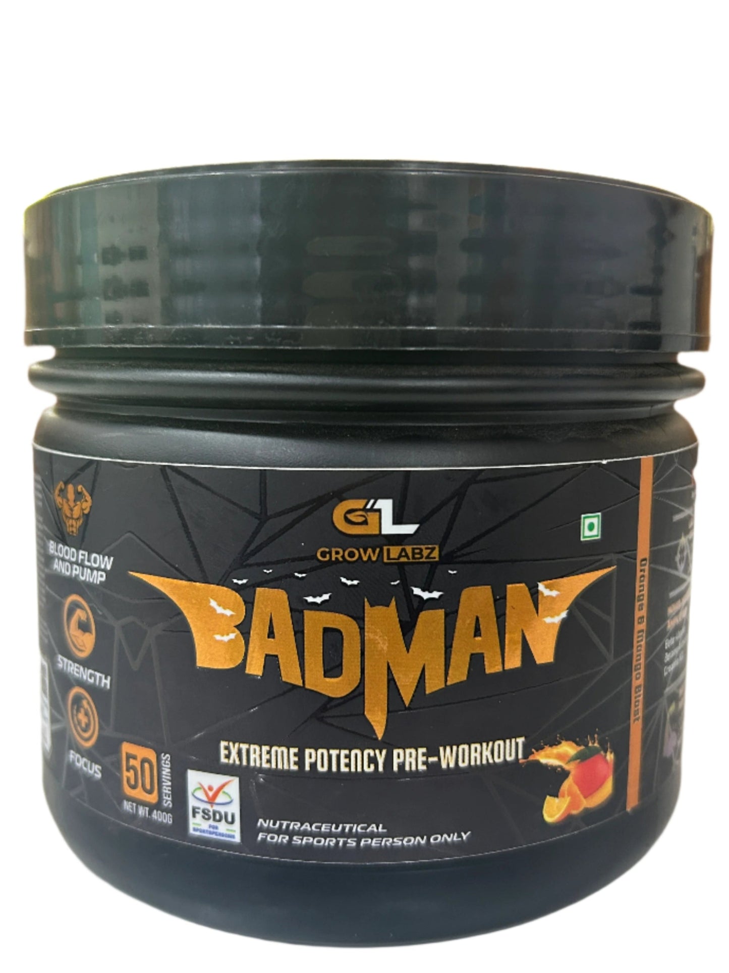 GROWLABZ BADMAN PRE WORKOUT