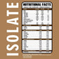RIPPED UP NUTRITION ISOLATE PROTEIN