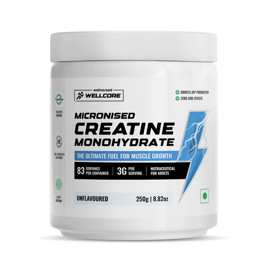 WELLCORE -MICRONISED CREATINE MONOHYDRATE