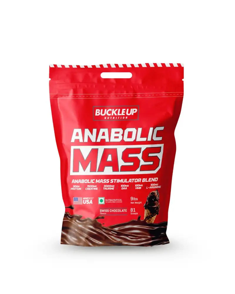 BUCKLEUP ANABOLIC MASS GAINER 9LBS