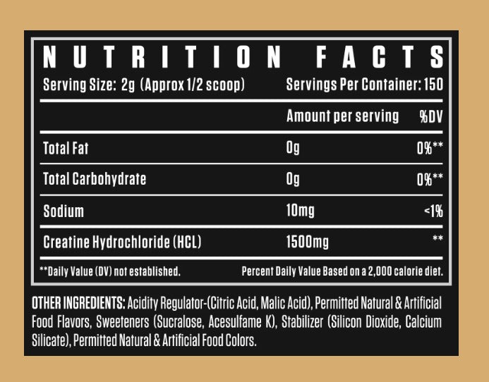 DJSS BLACK SERIES CREATINE HCL