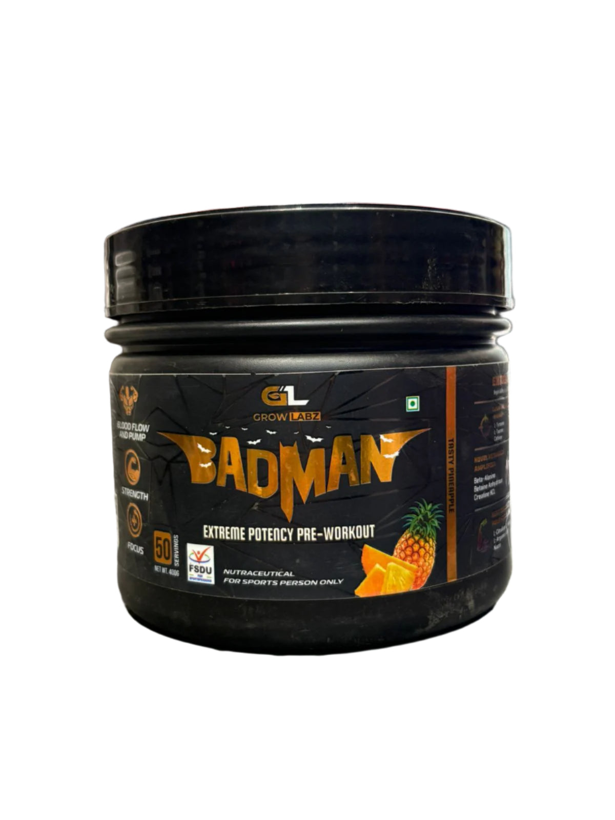 GROWLABZ BADMAN PRE WORKOUT
