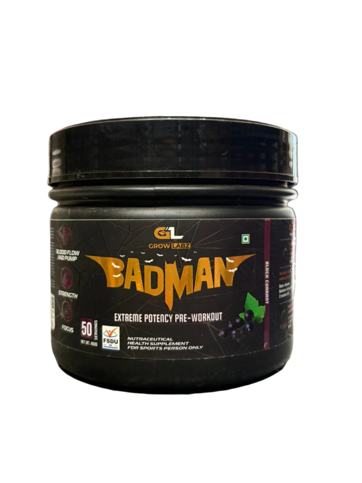 GROWLABZ BADMAN PRE WORKOUT