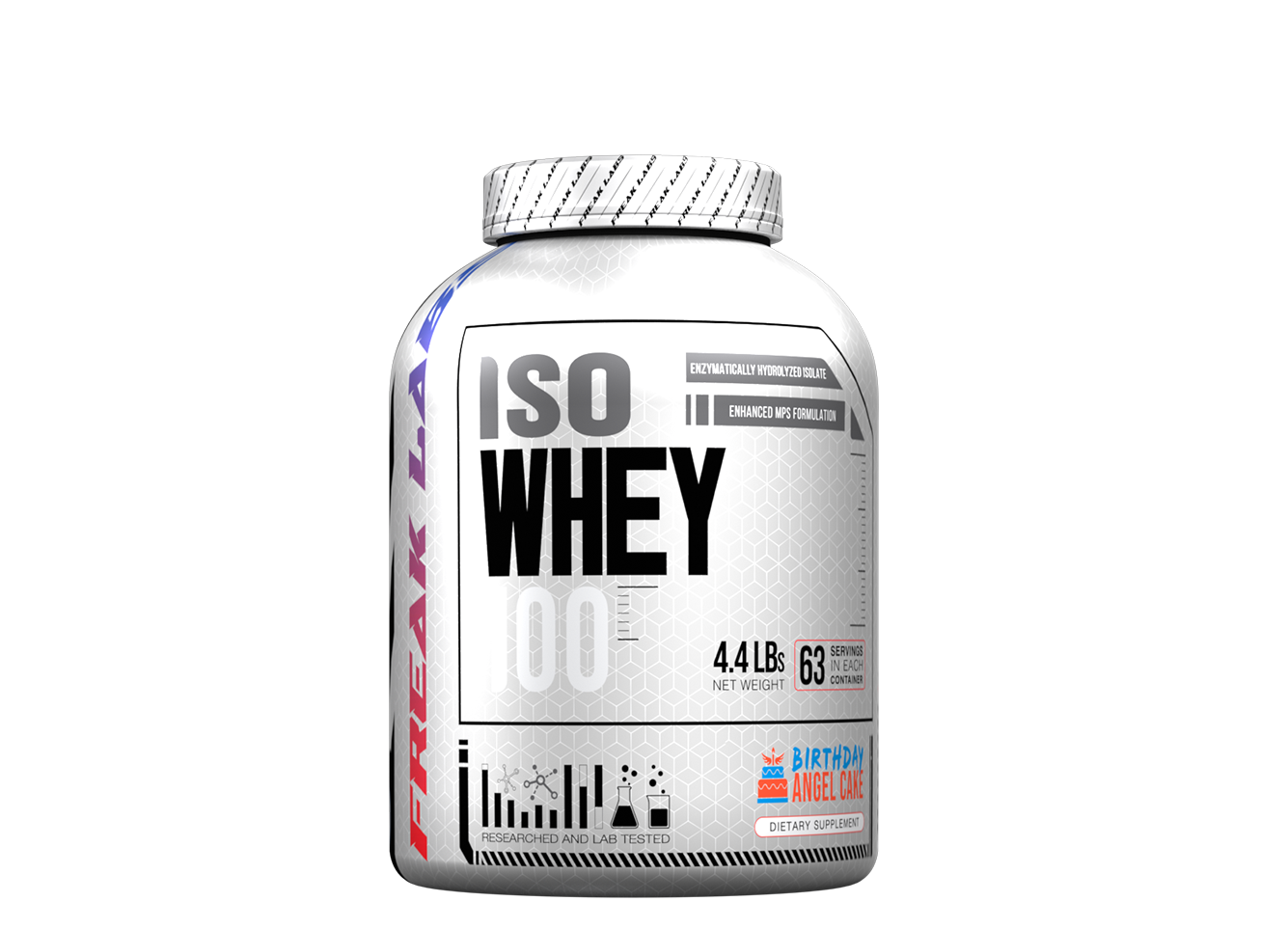FREAK LABS ISO WHEY 100 – HYDROLYZED WHEY PROTEIN ISOLATE