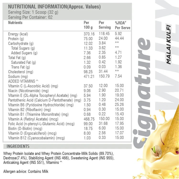 HEALTHFARM SERIES SIGNATURE WHEY