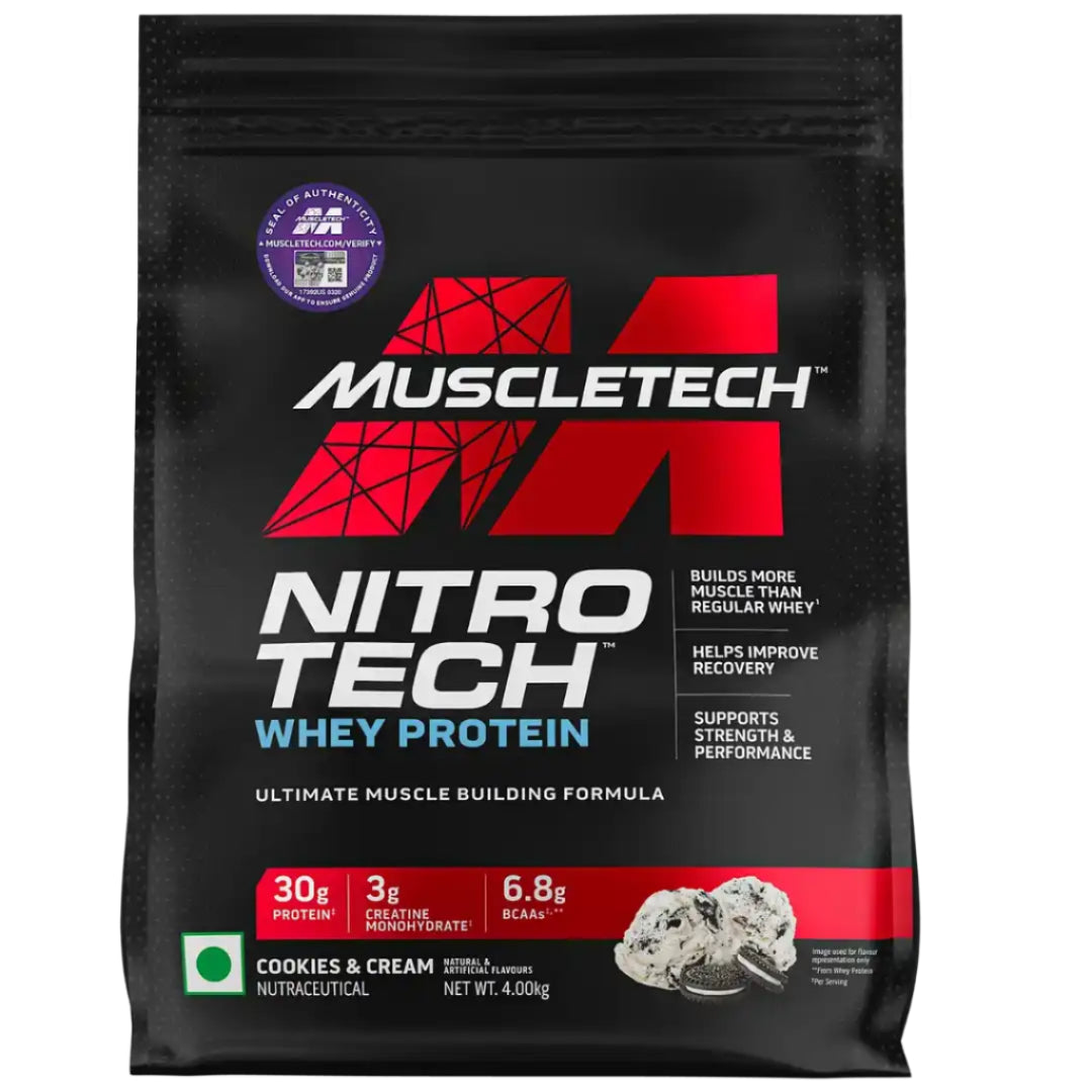 MUSCLETECH NITRO-TECH WHEY PROTEIN
