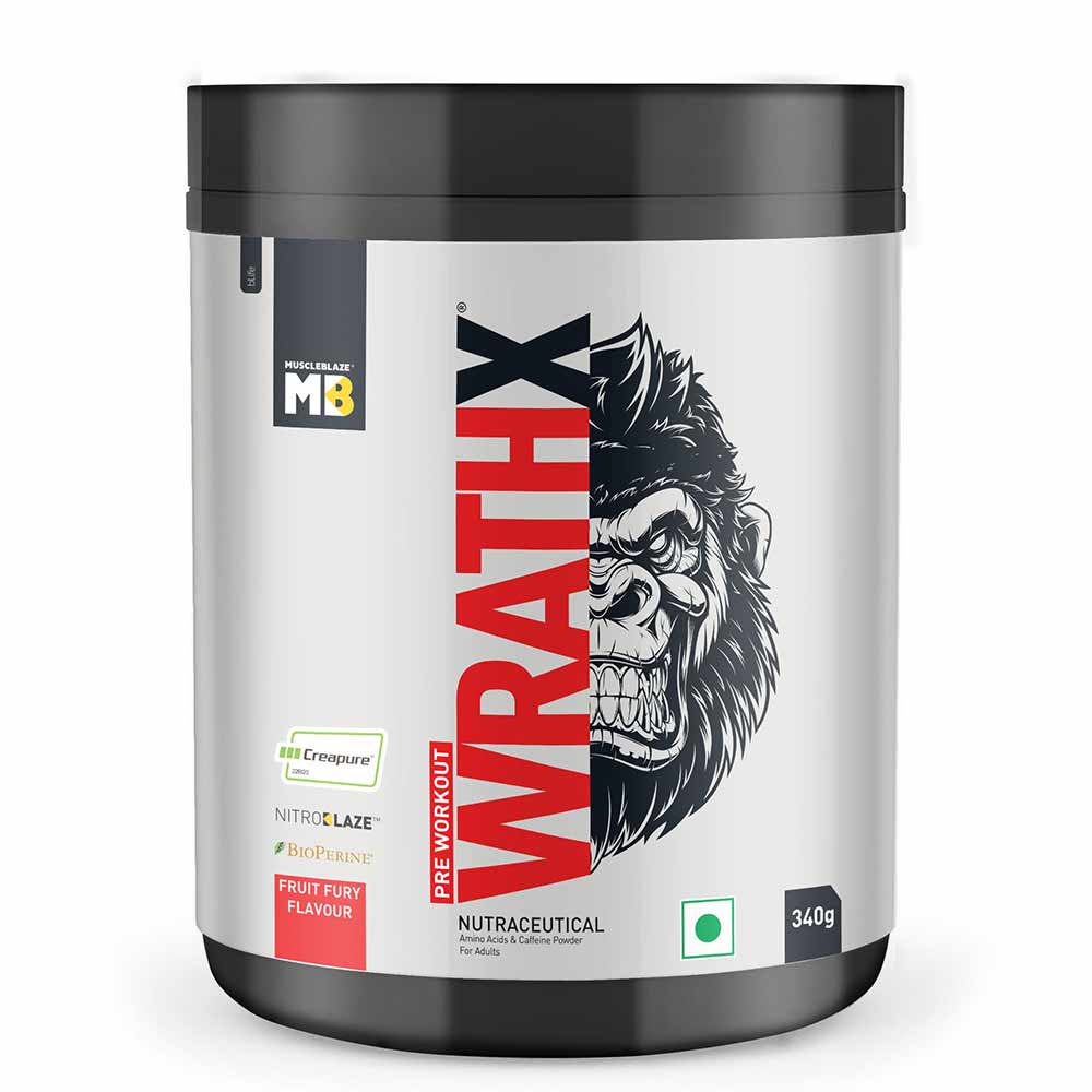 MUSCLEBLAZE PRE WORKOUT WRATHX