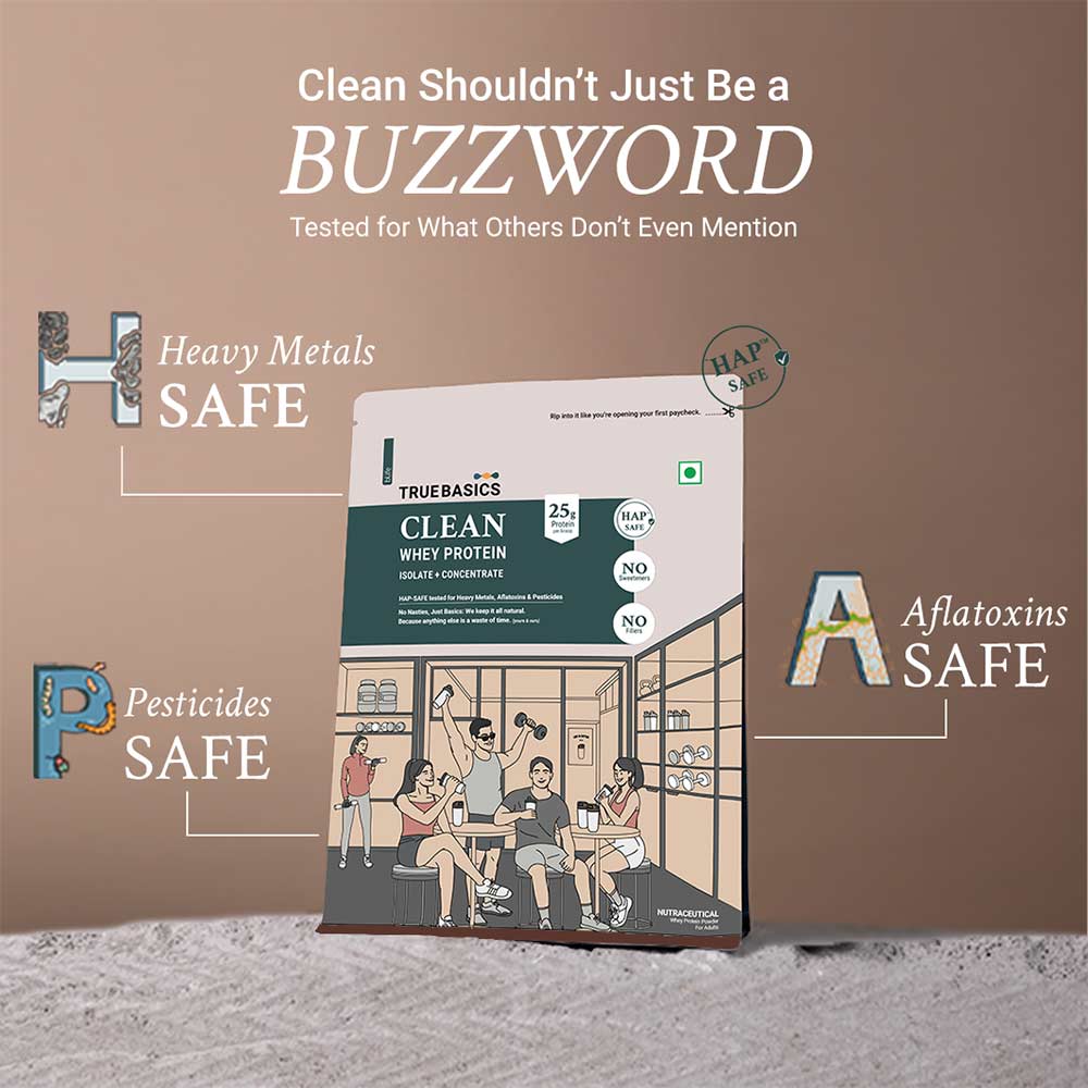 TRUEBASICS CLEAN WHEY PROTEIN