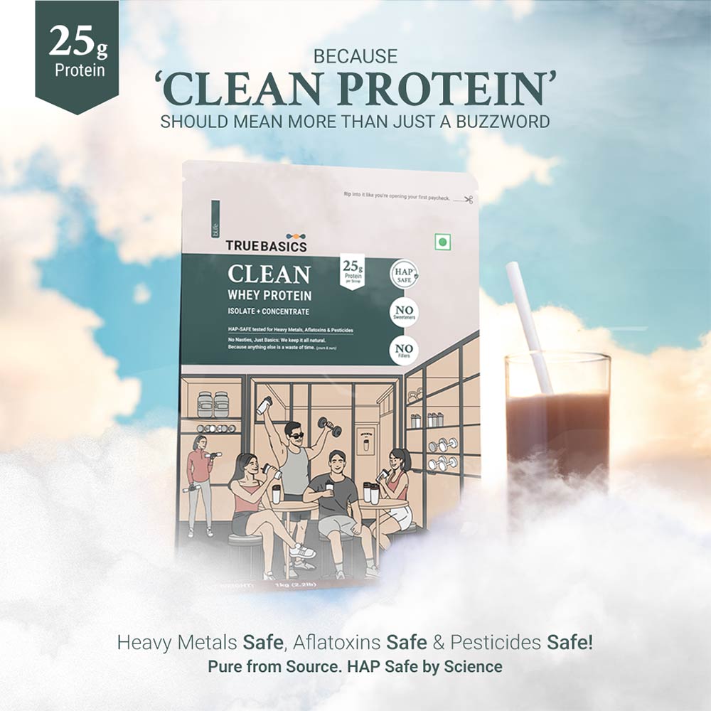 TRUEBASICS CLEAN WHEY PROTEIN