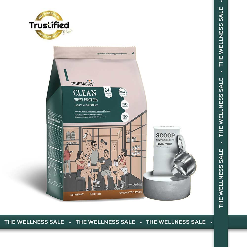 TRUEBASICS CLEAN WHEY PROTEIN