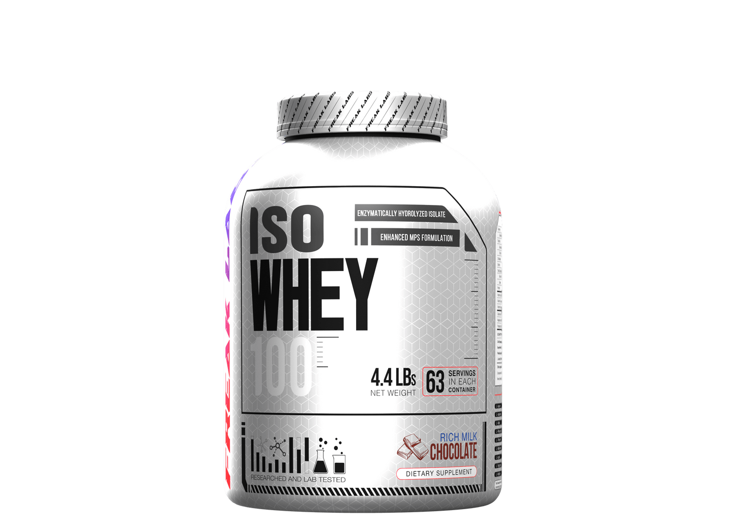 FREAK LABS ISO WHEY 100 – HYDROLYZED WHEY PROTEIN ISOLATE
