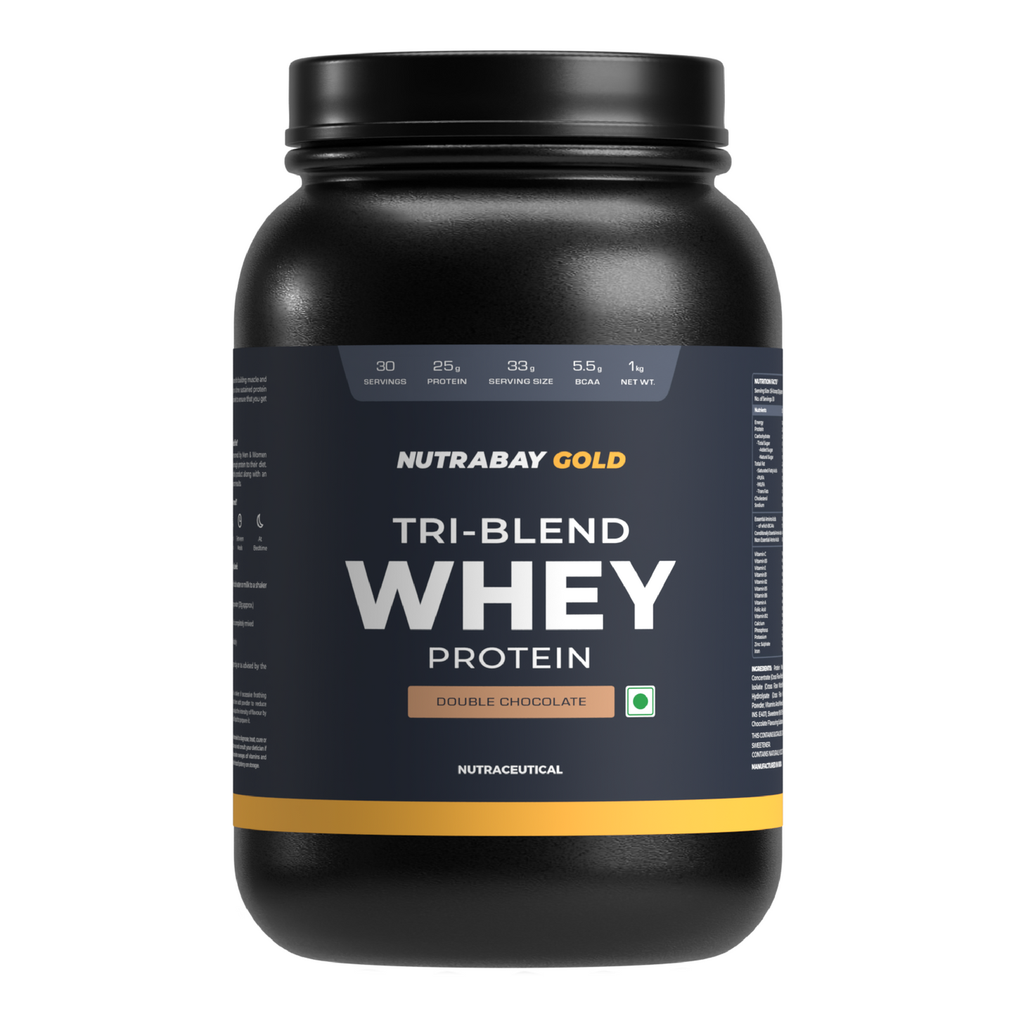 NUTRABAY GOLD TRI-BLEND WHEY PROTEIN